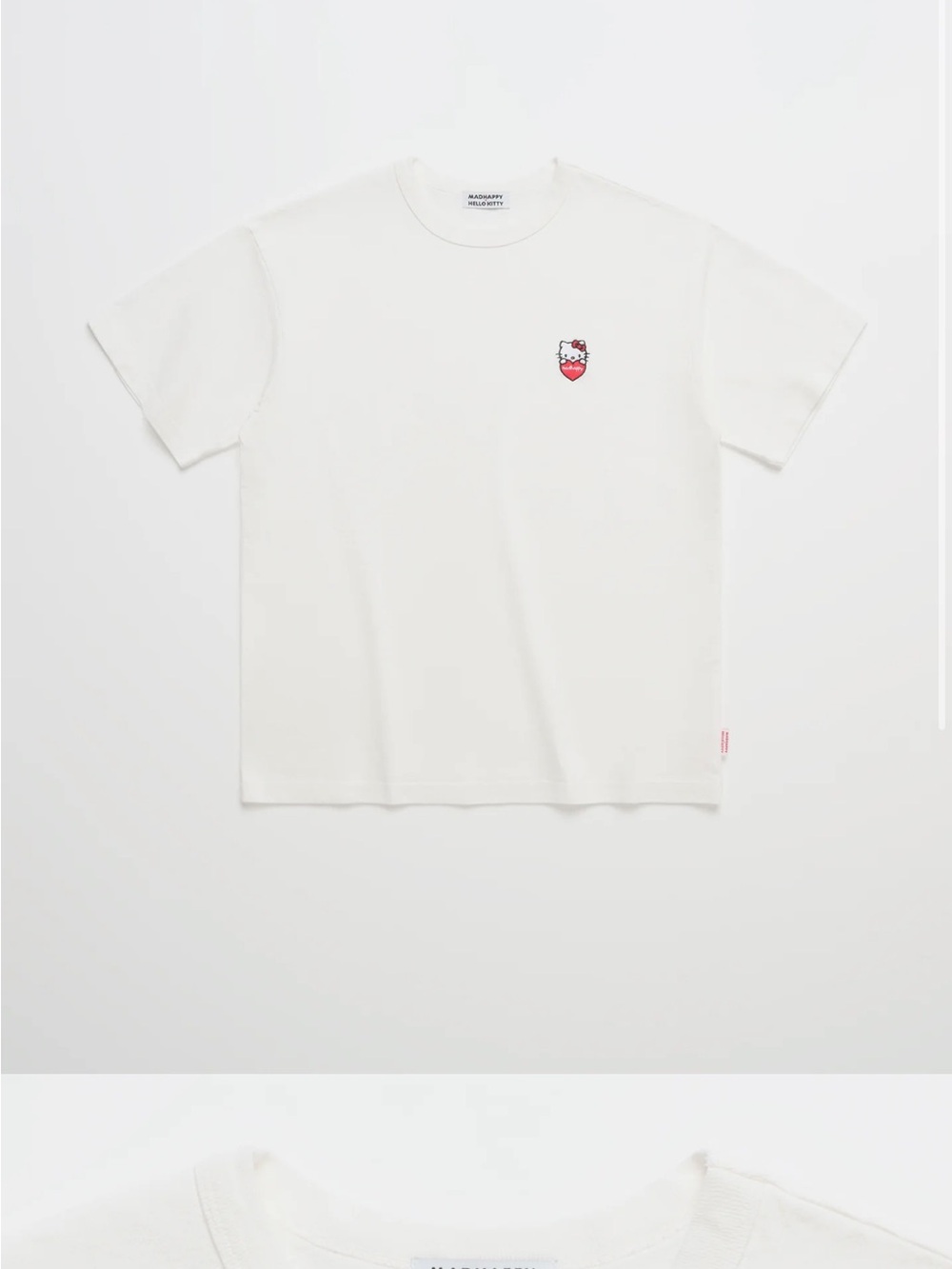 MADHAPPY Hello Kitty White Tee